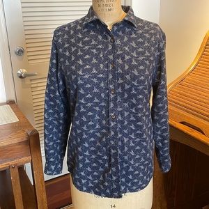 John Rich and Bros Woolrich button down flannel shirt